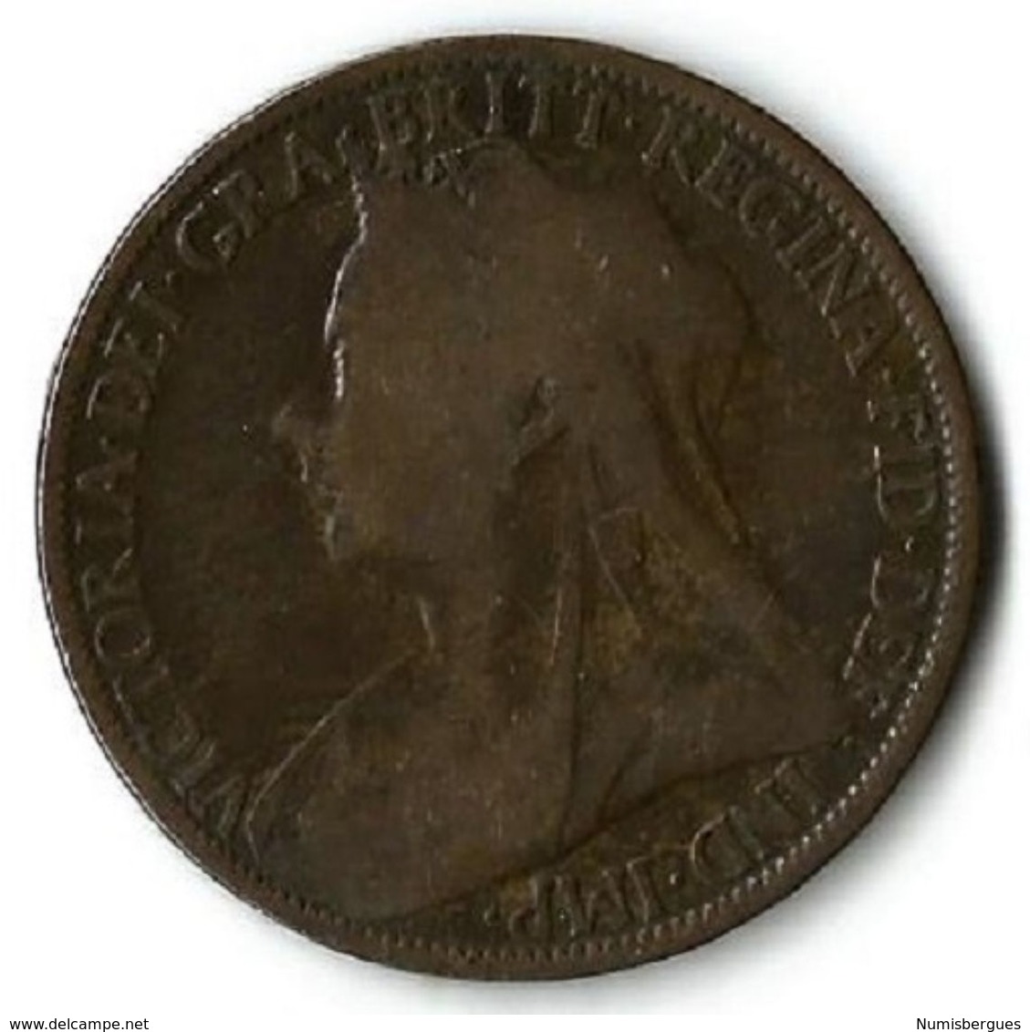 Pièce De Monnaie  1 Penny 1897 - D. 1 Penny