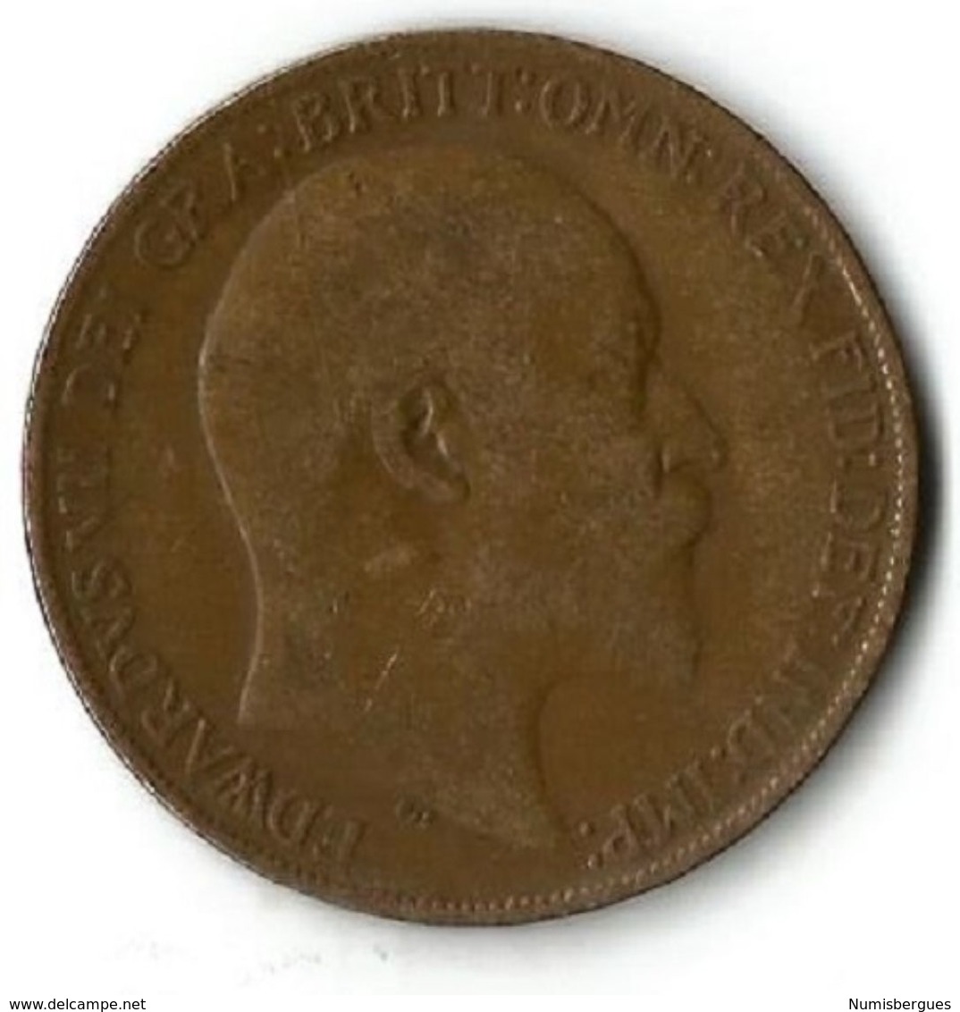 Pièce De Monnaie  1 Penny 1908 - D. 1 Penny