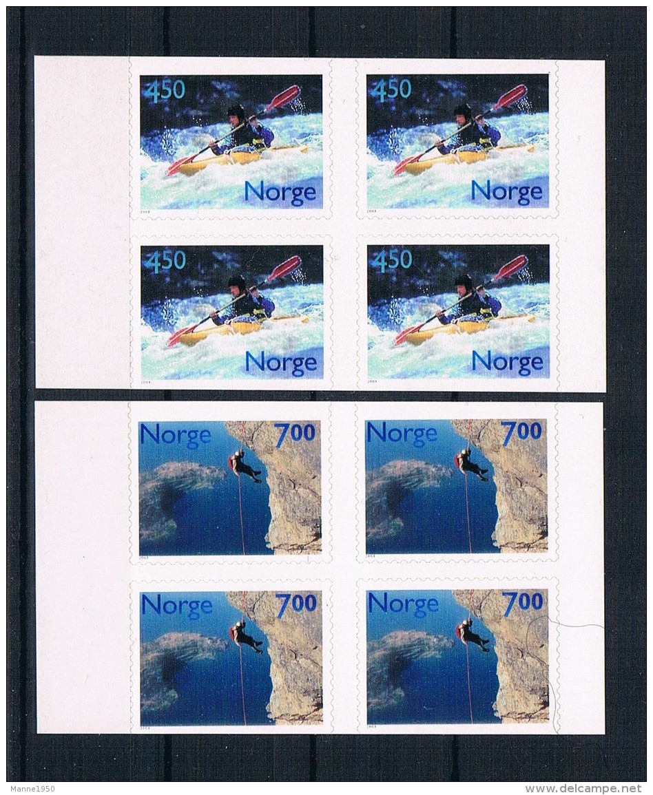 Norwegen 2001 Sport Mi.Nr. 1383/84 Kpl. Satz ** - Ungebraucht