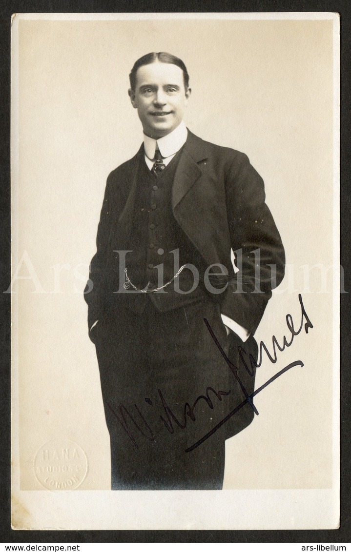 Photo Ancien / Foto / CPA / Postcard / Signed / Wilson James / England / Unused - Foto Dedicate