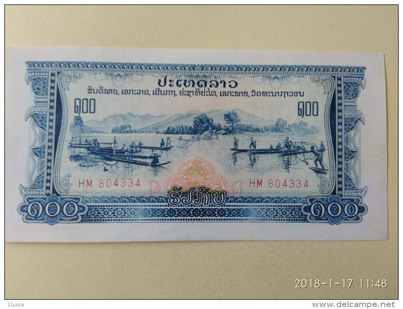 100 Kip 1968 - Laos