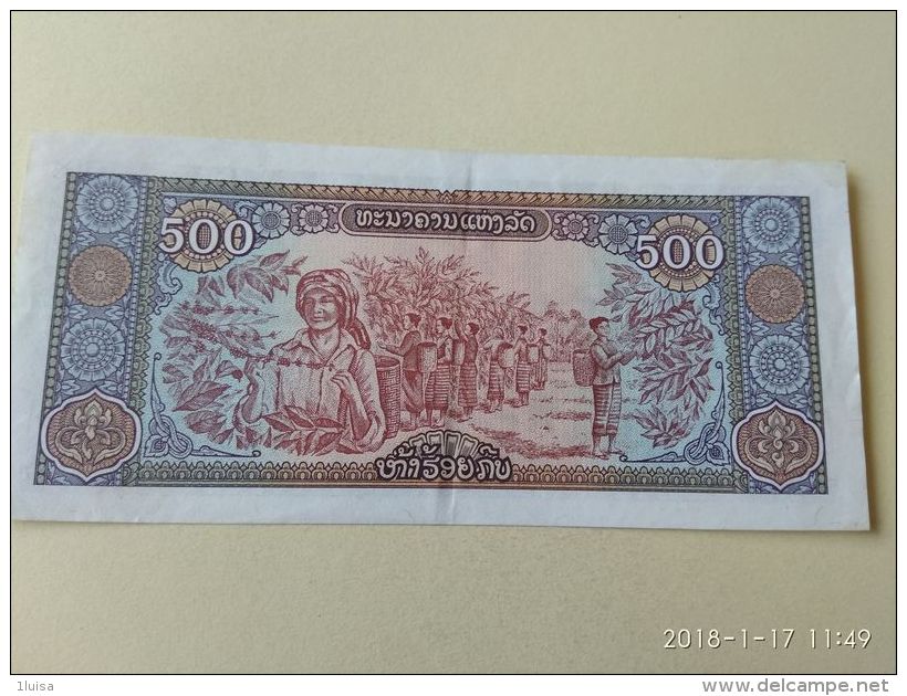 500 Kip 1988 - Laos