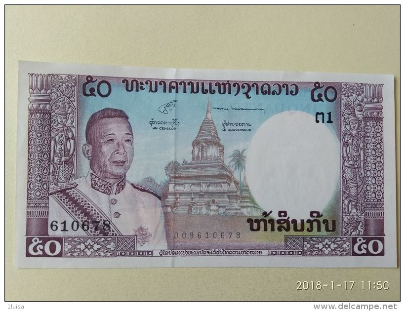 50 Kip 1963 - Laos