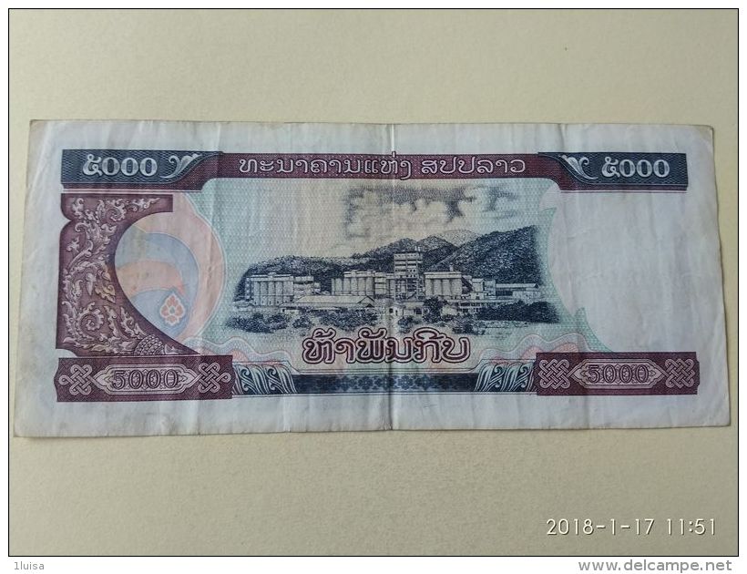 5000 Kip 2003 - Laos