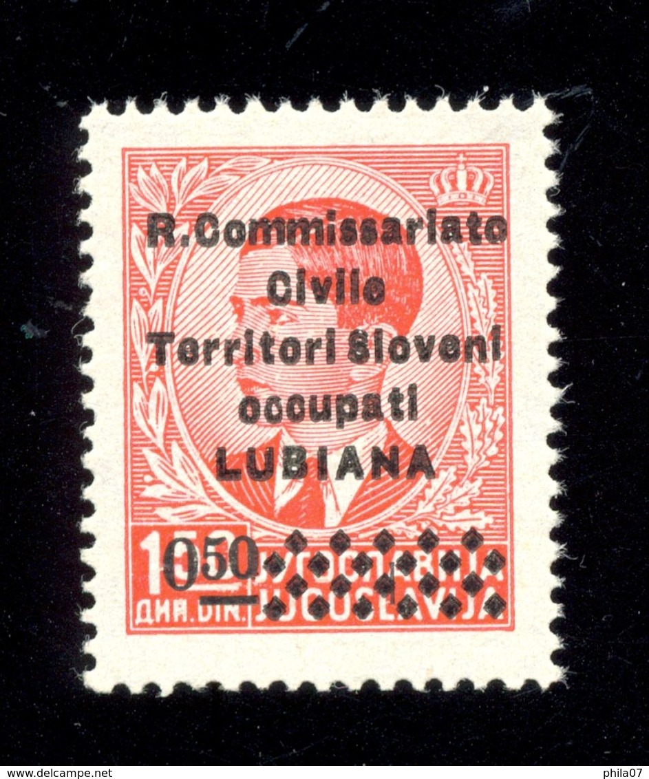 Slovenia - Mi.No. 48 I DD, Stamp With Double Overprint, Signed Bar, Photo Certificate Pervan / As Is On Scan, 2 Scans - Serbien