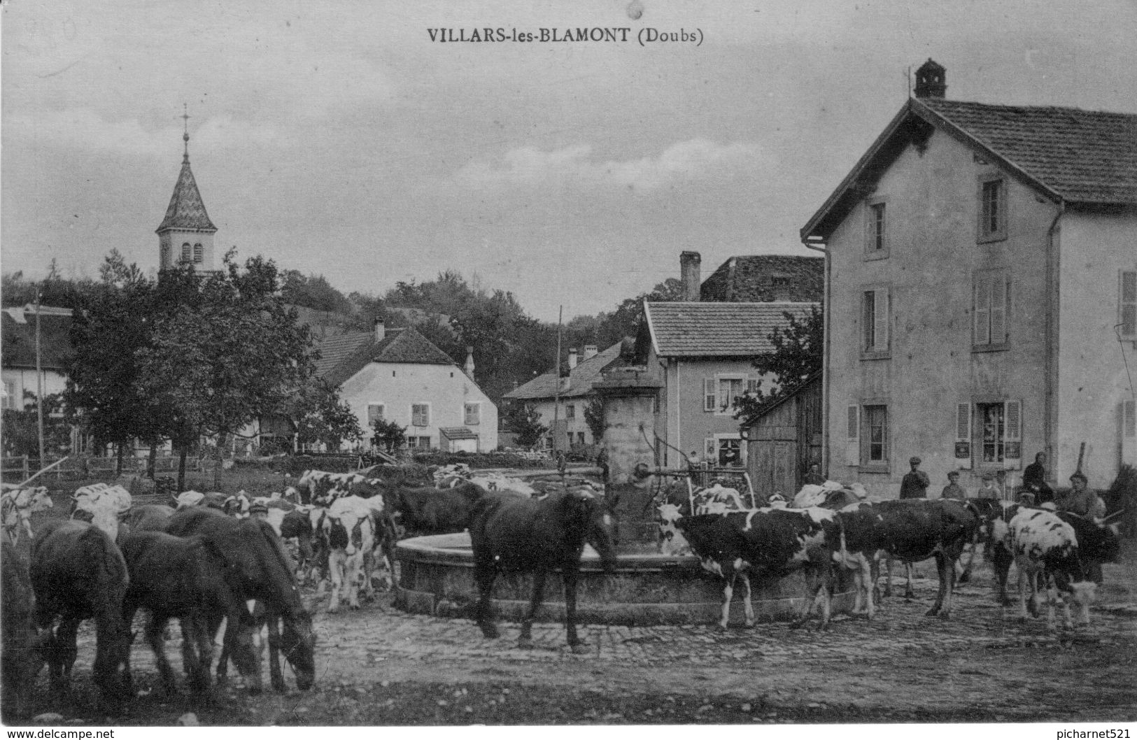 CPA De VILLARS-les-BLAMONT (Doubs). Non Circulée. TB état. - Autres & Non Classés