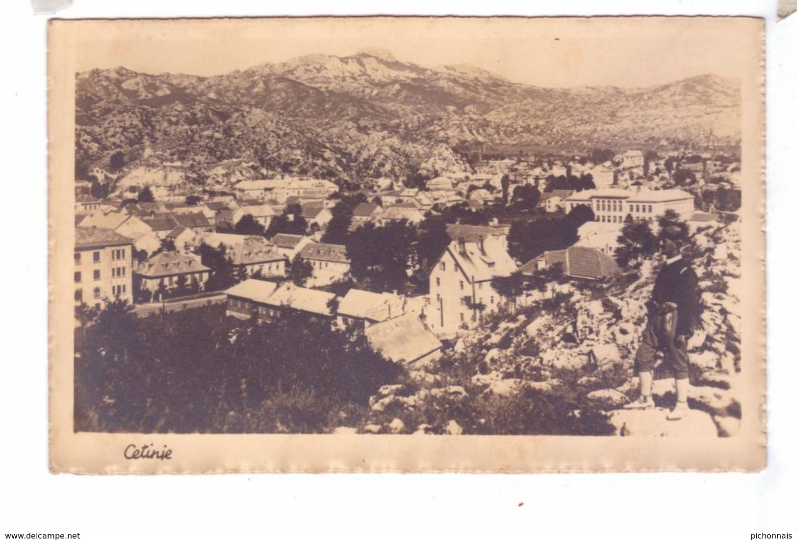 MONTENEGRO  Cetinje Carte Photo - Montenegro