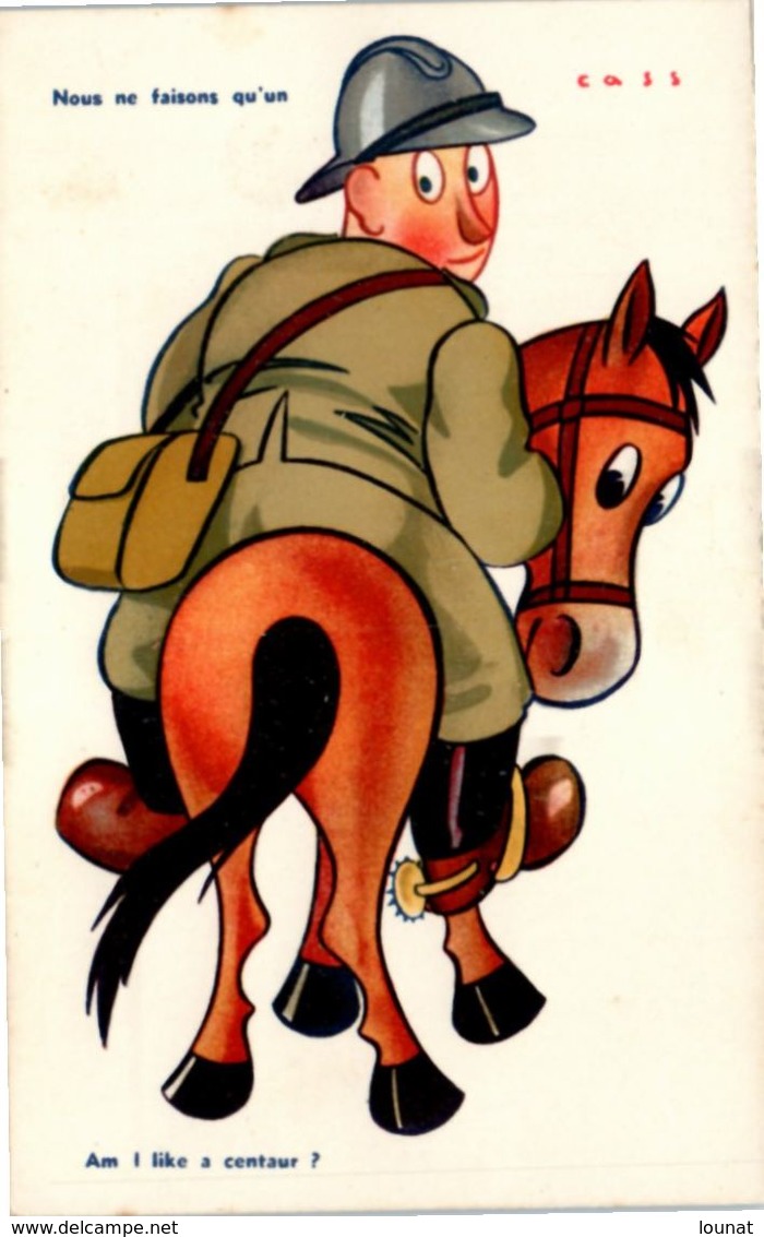 Illustrateur CASS - Militaire 39/45 - Humoristique N°38-410 - Cass