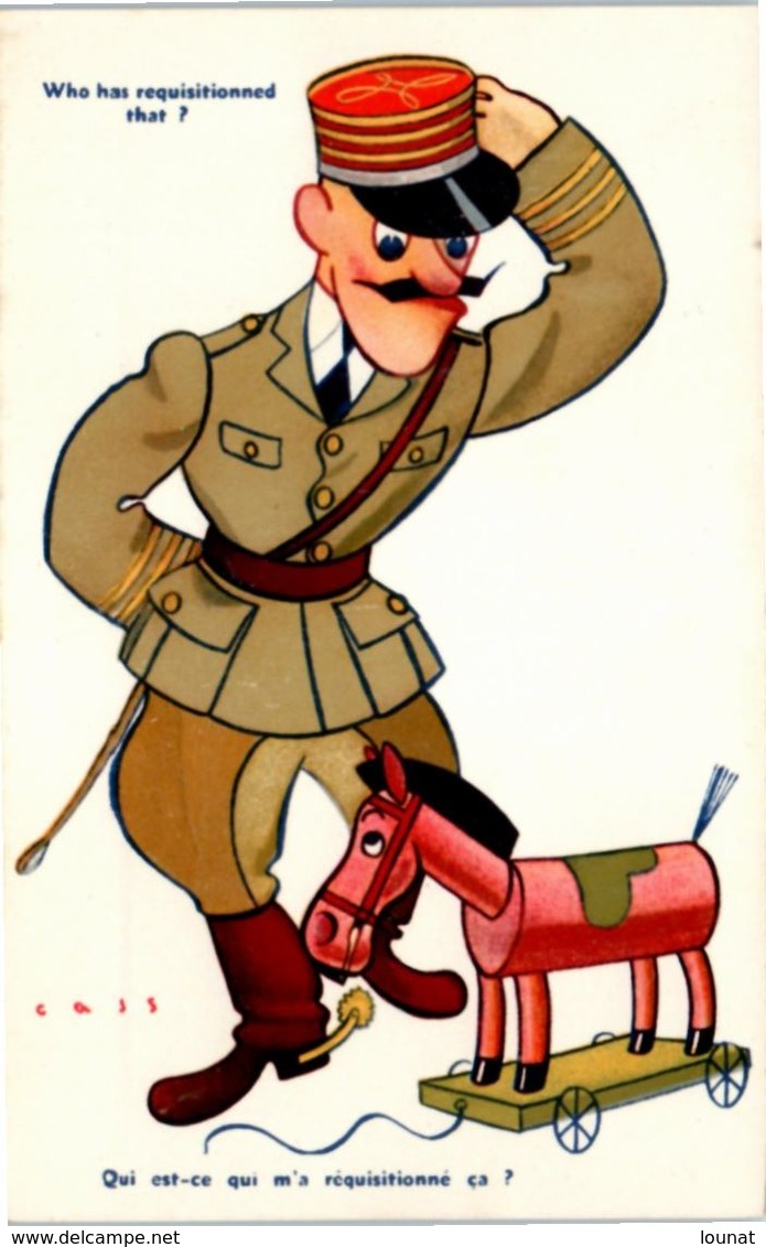 Illustrateur CASS - Militaire 39/45 - Humoristique N°39-411 - Cass