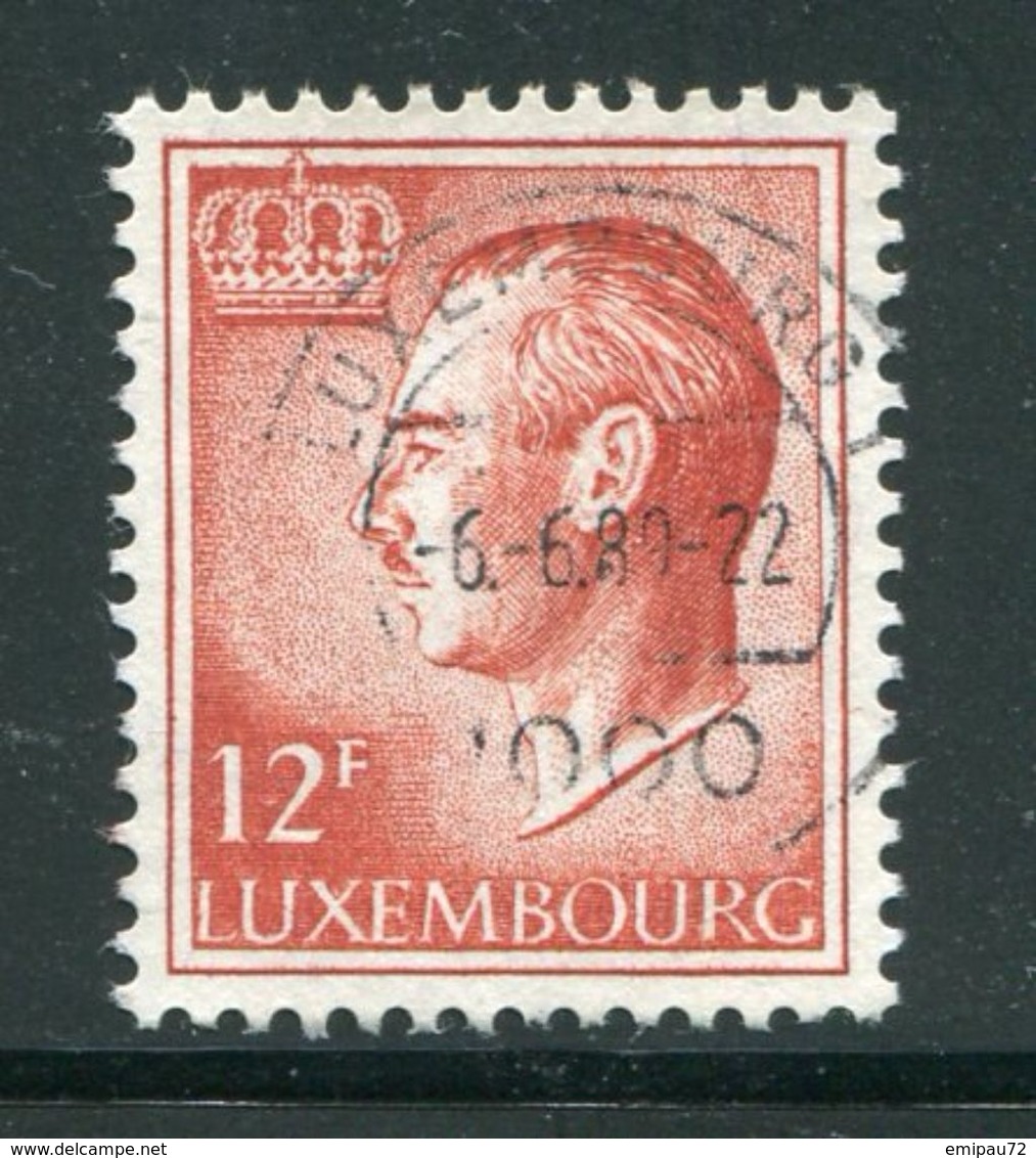 LUXEMBOURG- Y&T N°870- Oblitéré - 1965-91 Jean