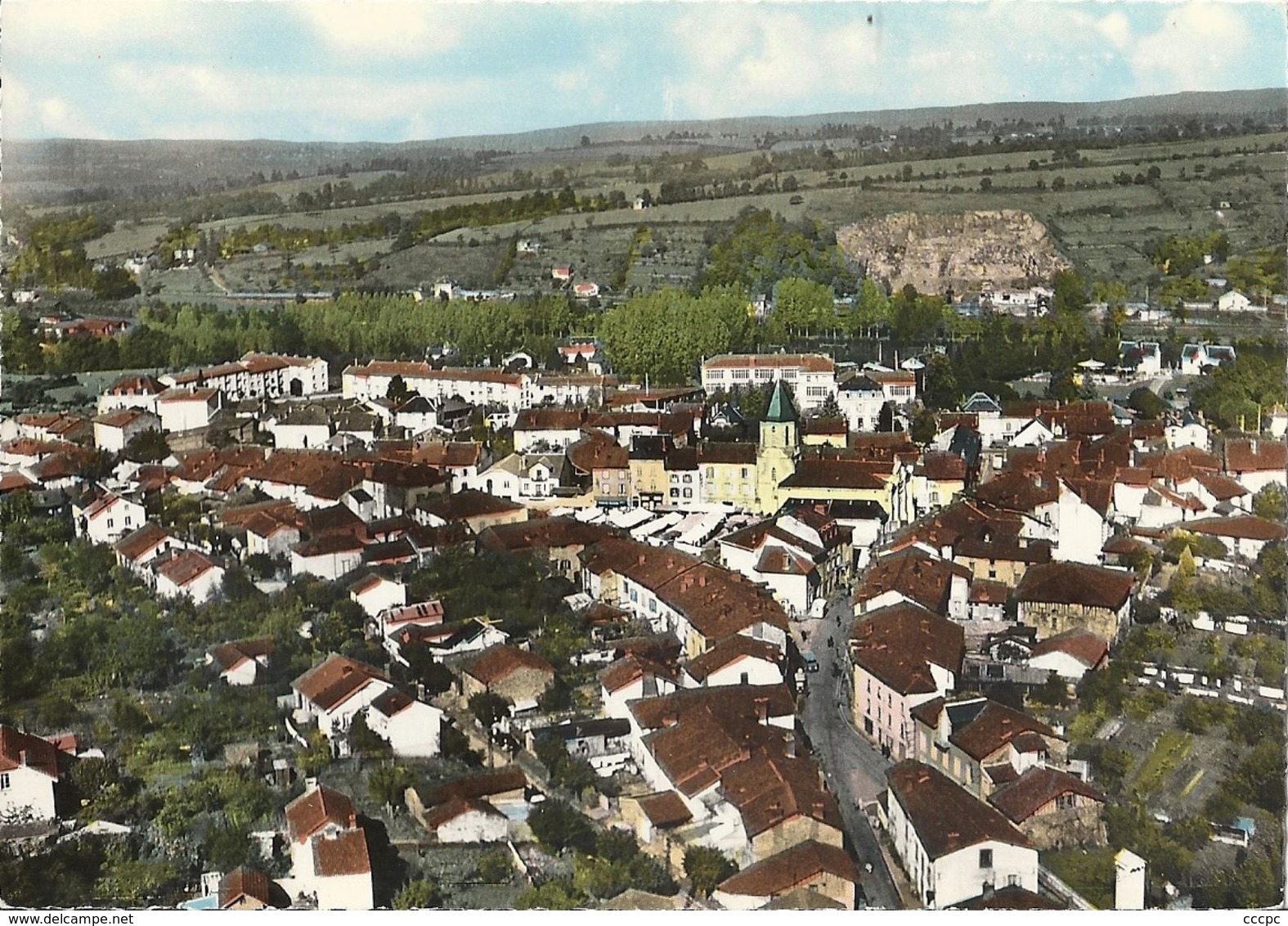 CPSM Aixe-sur-Vienne Vue Générale Aérienne - Aixe Sur Vienne