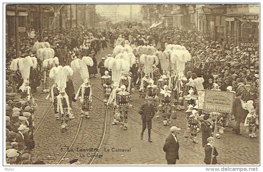 La Louvière. Carnaval. Le Cortège. - La Louvière