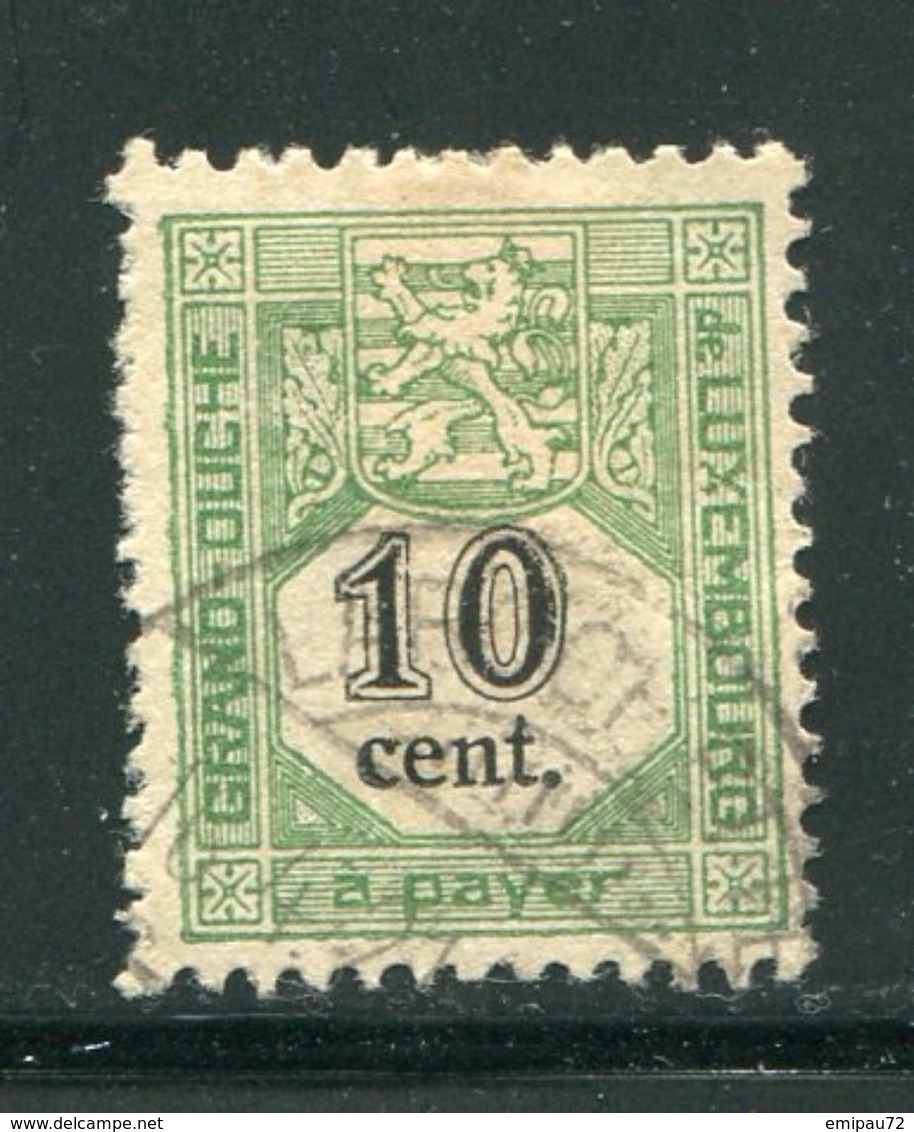 LUXEMBOURG- Taxe Y&T N°2- Oblitéré - Postage Due