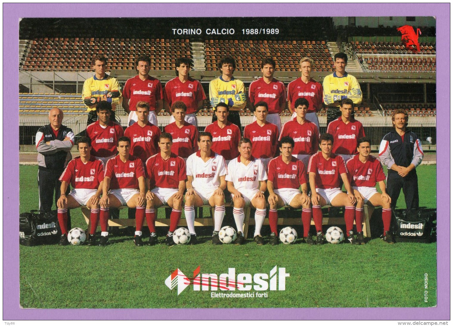 Fotografia Toro  Calcio 1988/1989 - Other & Unclassified
