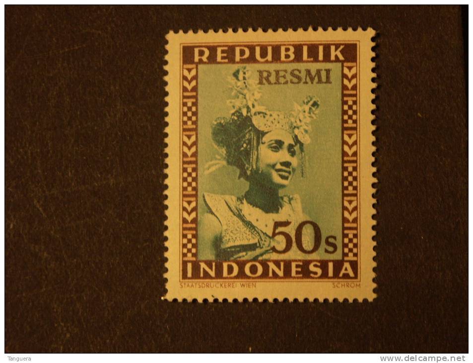 REPUBLIK INDONESIA Indonesie 1949 Resmi Service MNH ** - Indonésie