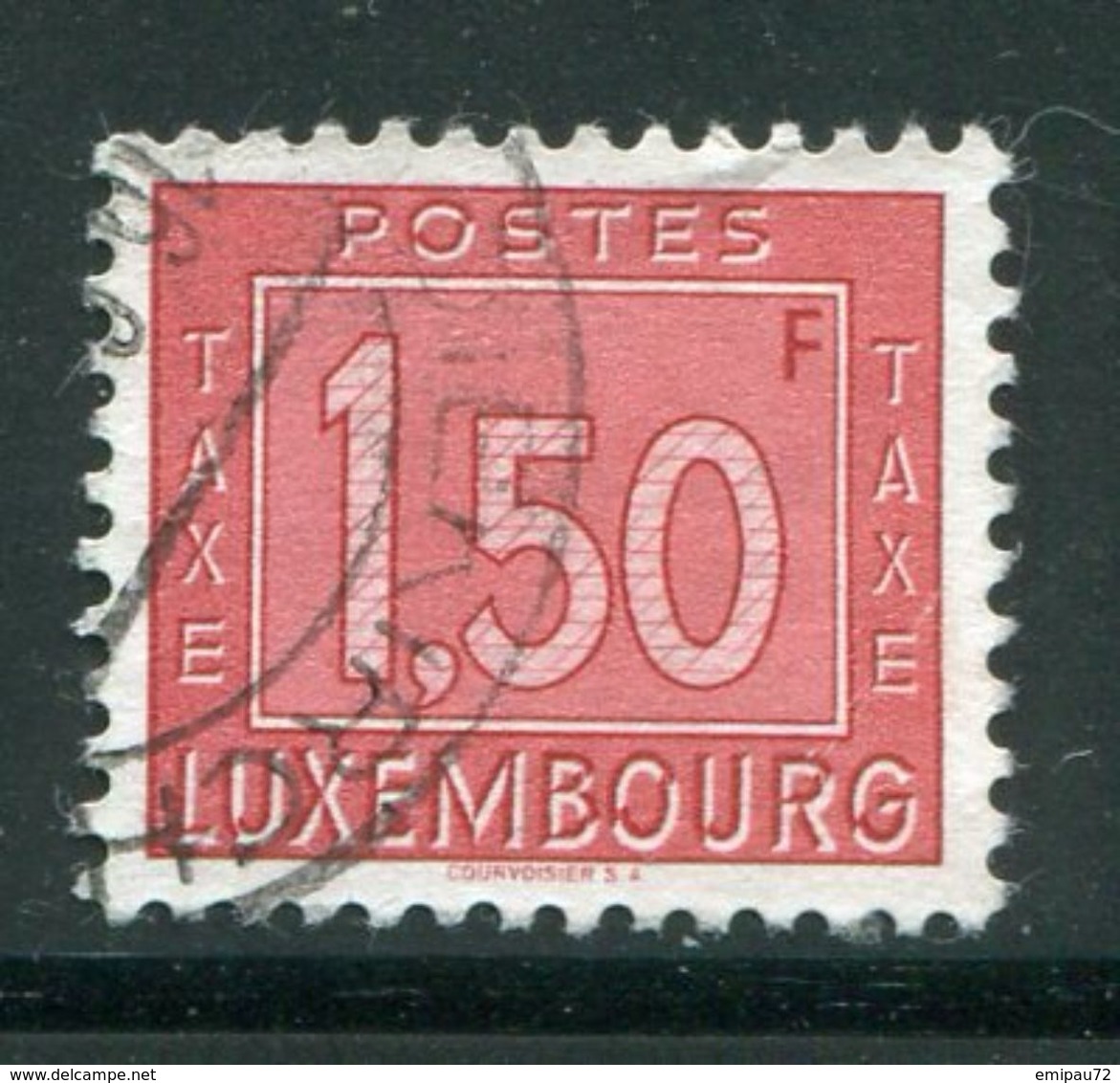 LUXEMBOURG- Taxe Y&T N°31- Oblitéré - Postage Due