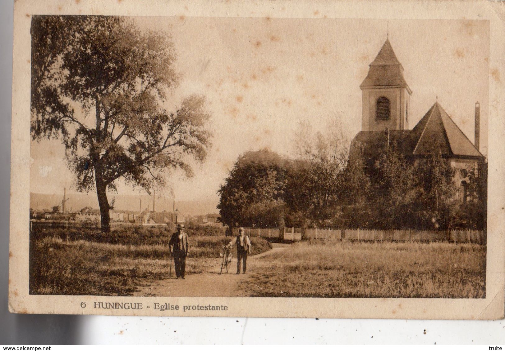 HUNINGUE EGLISE PROTESTANTE - Huningue