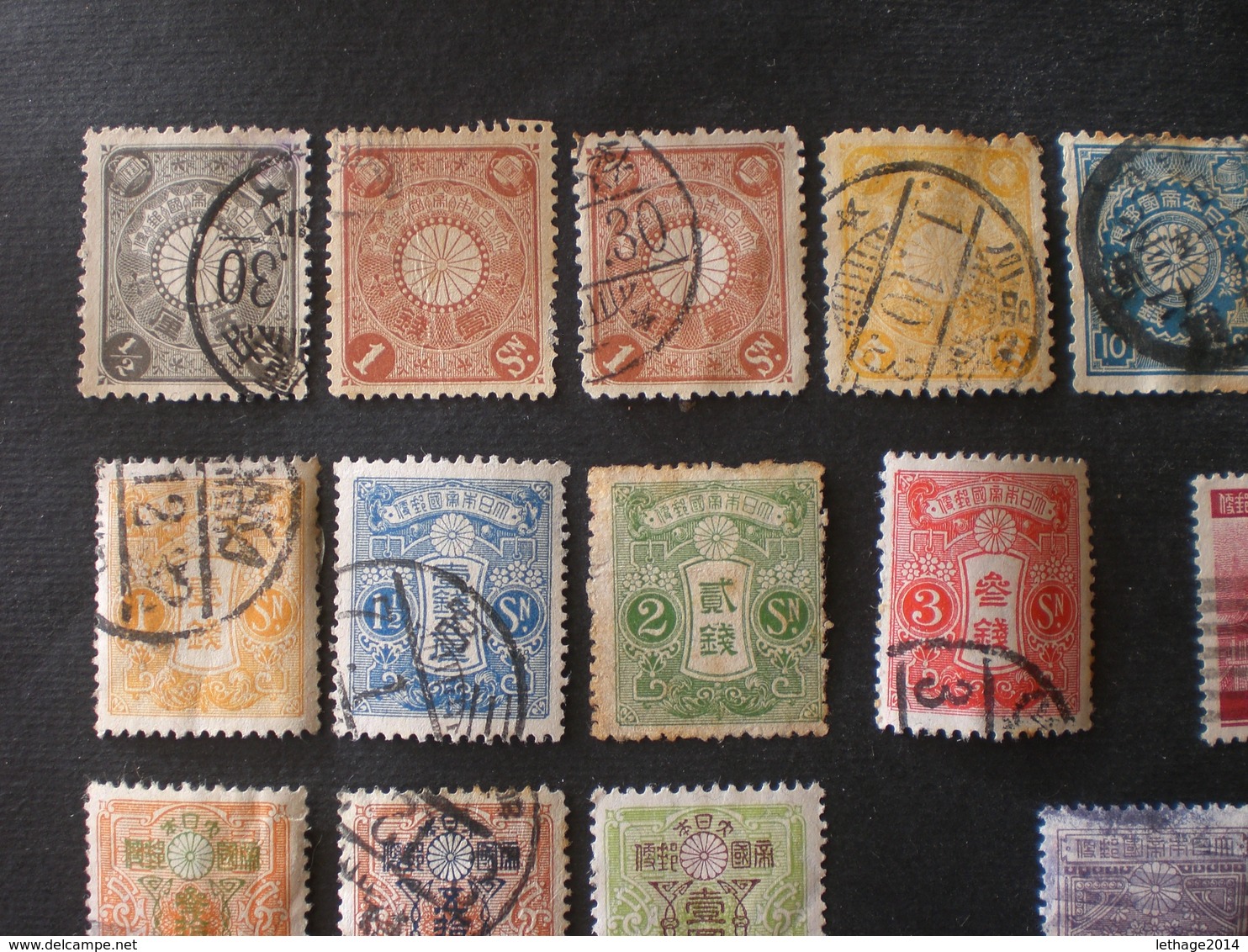 NIPPON JAPON JAPAN Япония 日本 GIAPPONE 1888 -1892 Koban - 1899 Chrysanthemum +STAMPS STOCK LOT MIX - Collections, Lots & Series