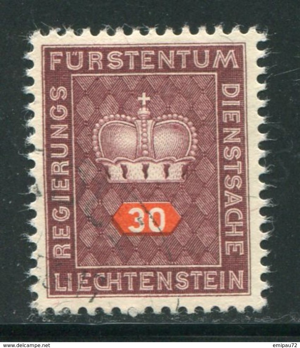 LIECHTENSTEIN- Service Y&T N°38- Oblitéré - Service