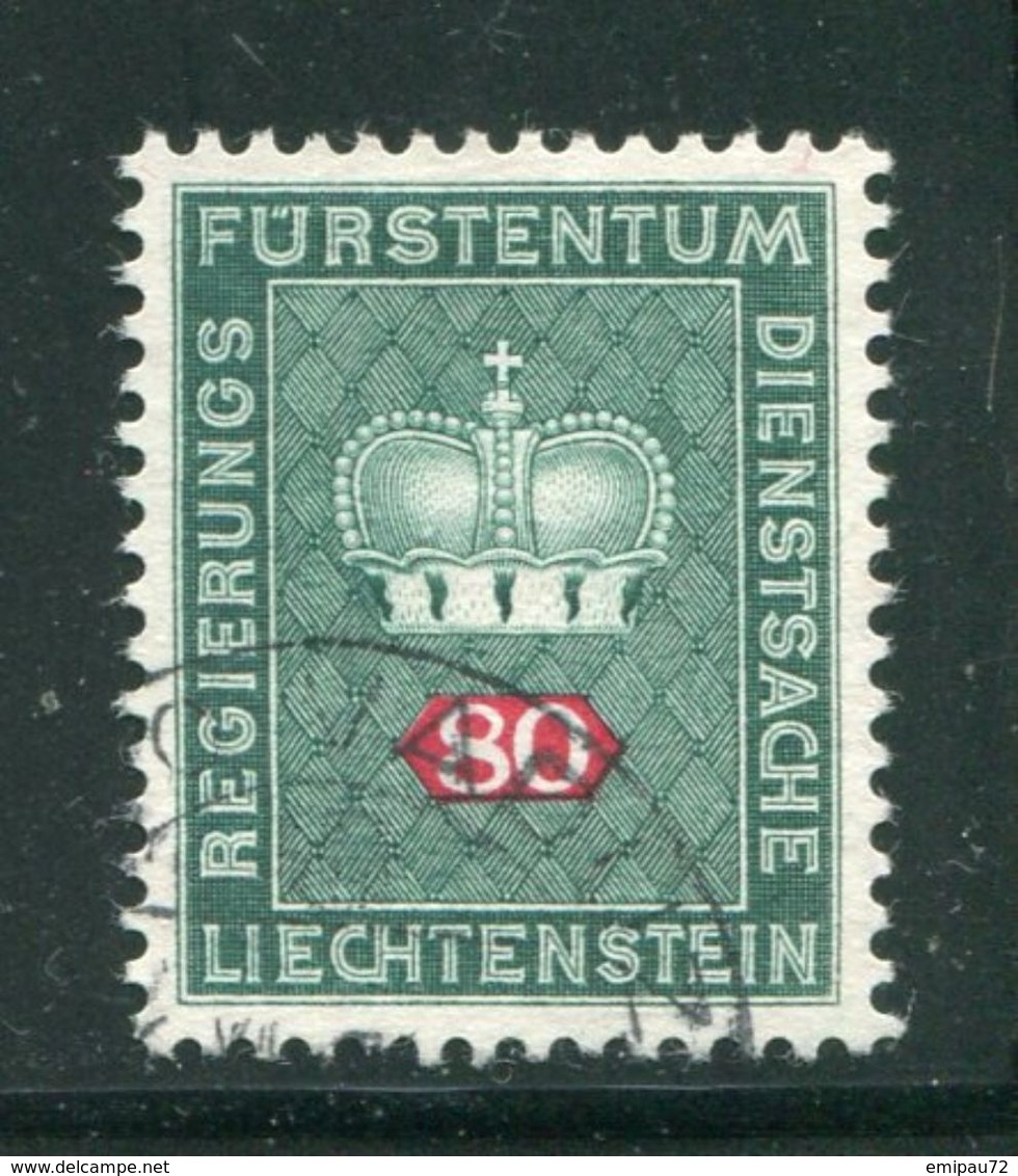 LIECHTENSTEIN- Service Y&T N°52- Oblitéré - Service