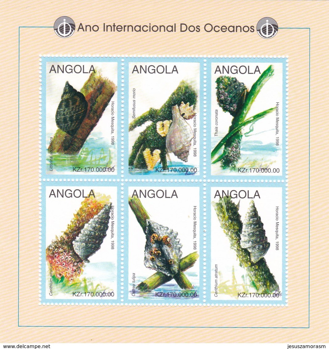 Angola Nº 1186 Al 1191 - Angola