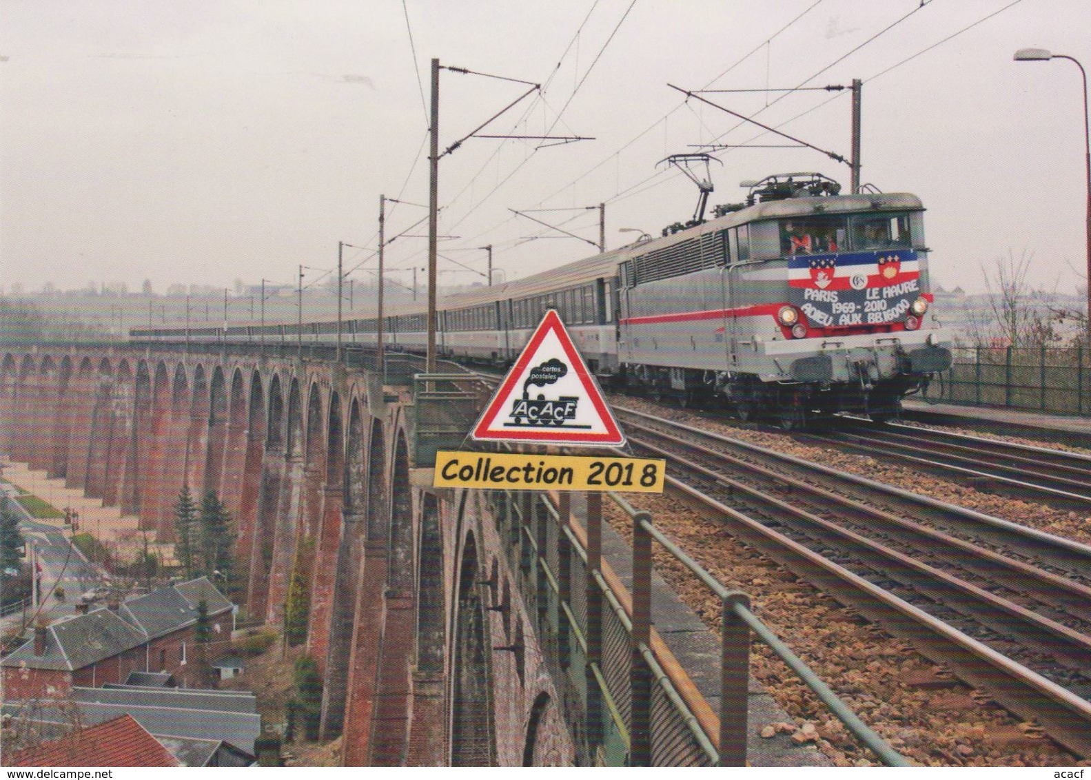 Dernier Train Corail Paris-Le Havre En BB 16000, De Passage à Barentin (76) - - Barentin