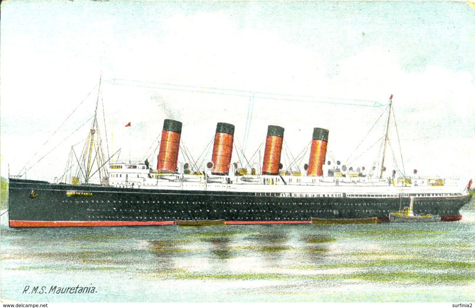 SHIPPING - RMS MAURETANIA - Paquebots