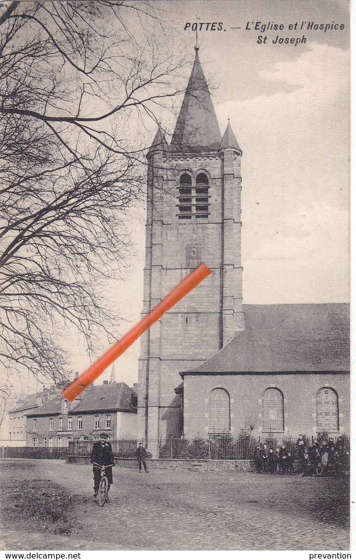 POTTES - L'Eglise Et L'Hospice Saint Joseph - Celles