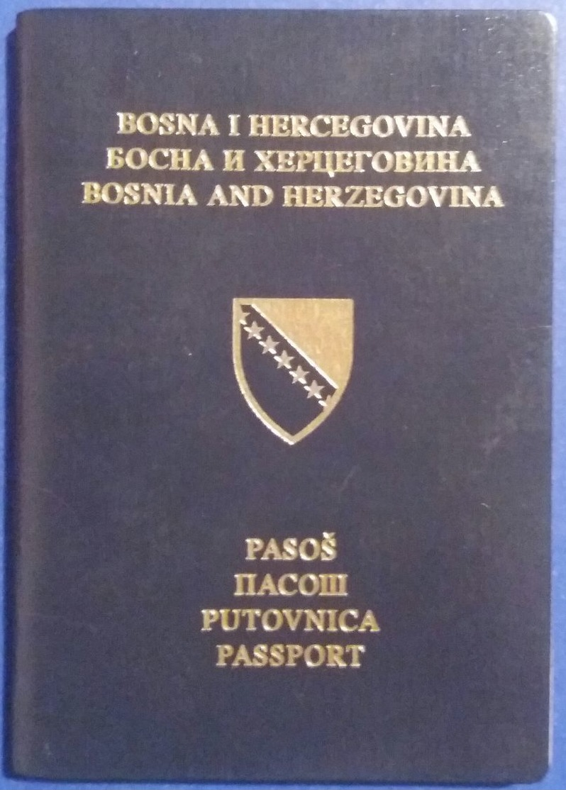 Passport Bosnia And Herzegovina 2005 Exp 2007 - Documenti Storici