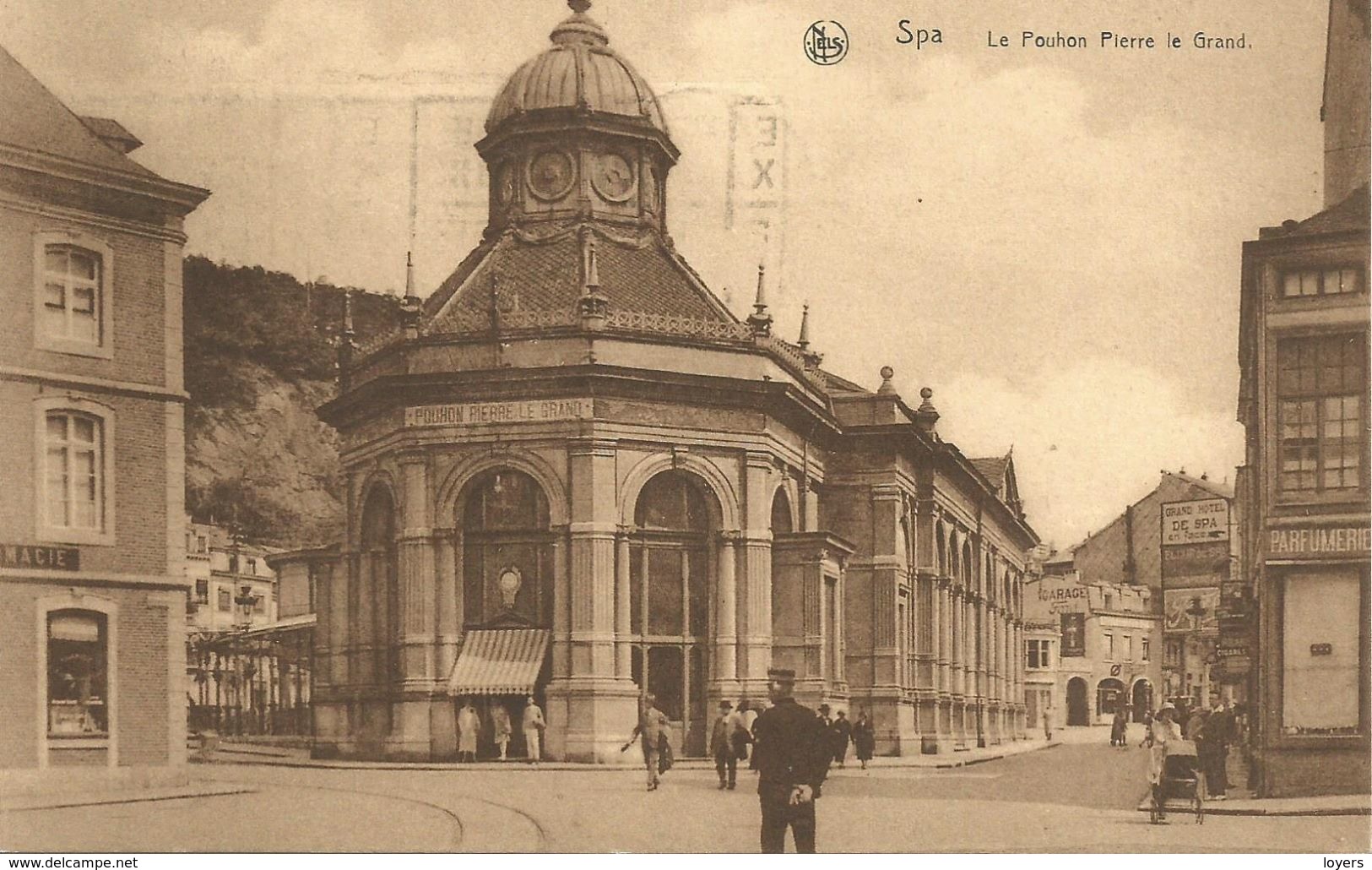 Spa.  Le Pouhon Pierre Le Grand. (scan Verso) - Spa