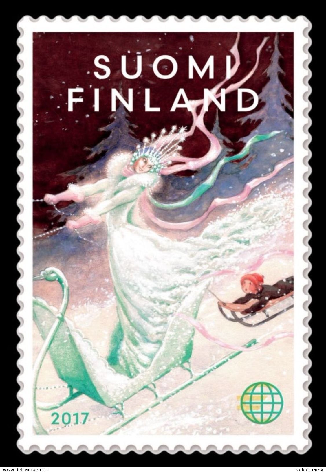 Finland 2017 Mih. 2543 Christmas Fairy Tale. Snow Queen MNH ** - Unused Stamps