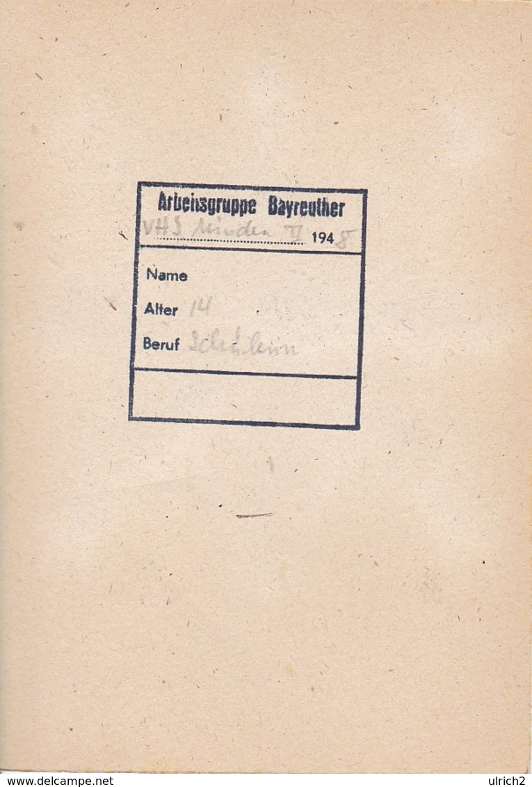 Orig. Scherenschnitt - 1948 (32582) - Scherenschnitte