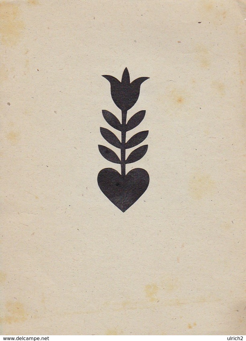 Orig. Scherenschnitt - 1948 (32588) - Scherenschnitte