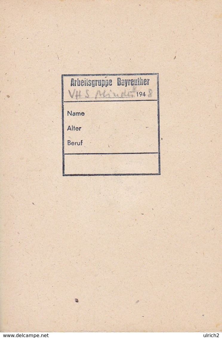 Orig. Scherenschnitt - 1948 (32589) - Scherenschnitte