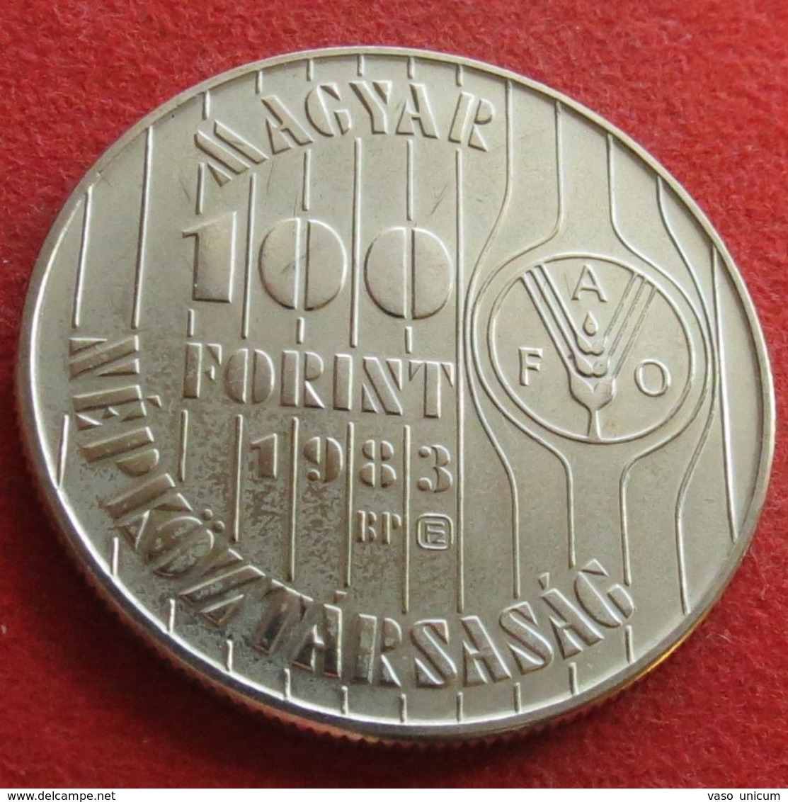 Hungary 100 Forint 1983 FAO F.a.o. UNC - Hungría