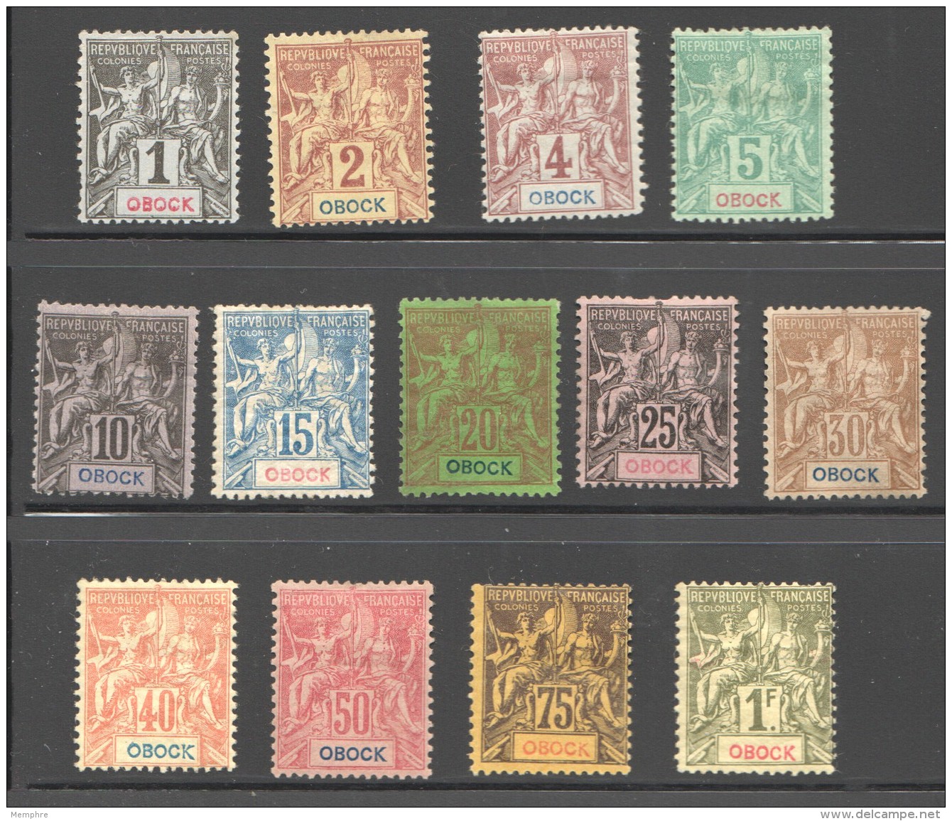 Série Sage 1-13  * 1 Et 2 (*) - Unused Stamps