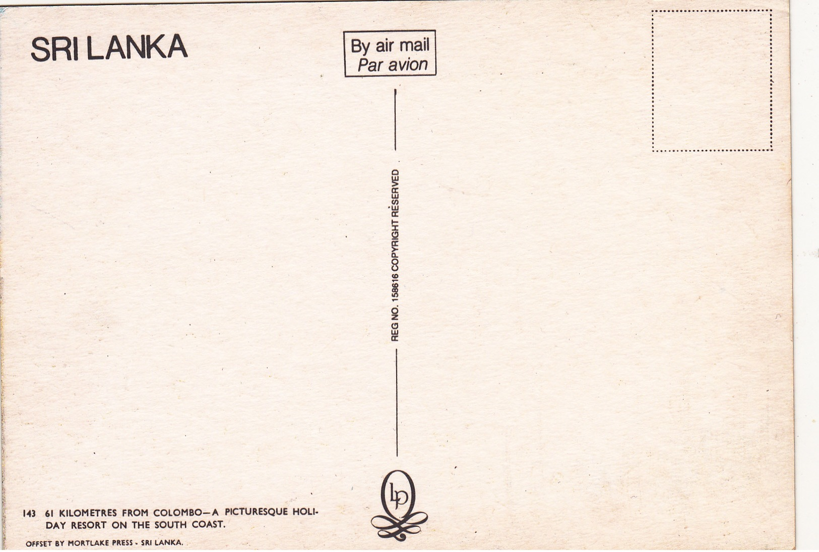 Modern Multi View Post Card Of Bentota, Southern, Sri Lanka,B36. - Sri Lanka (Ceylon)