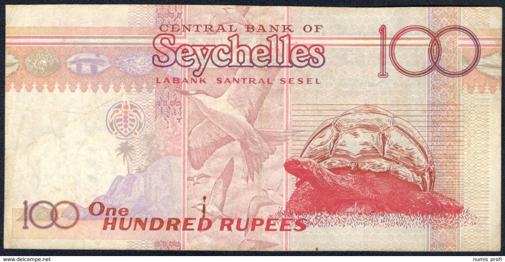 Seychelles - 100 Rupees 1998 - P39 - Seychelles