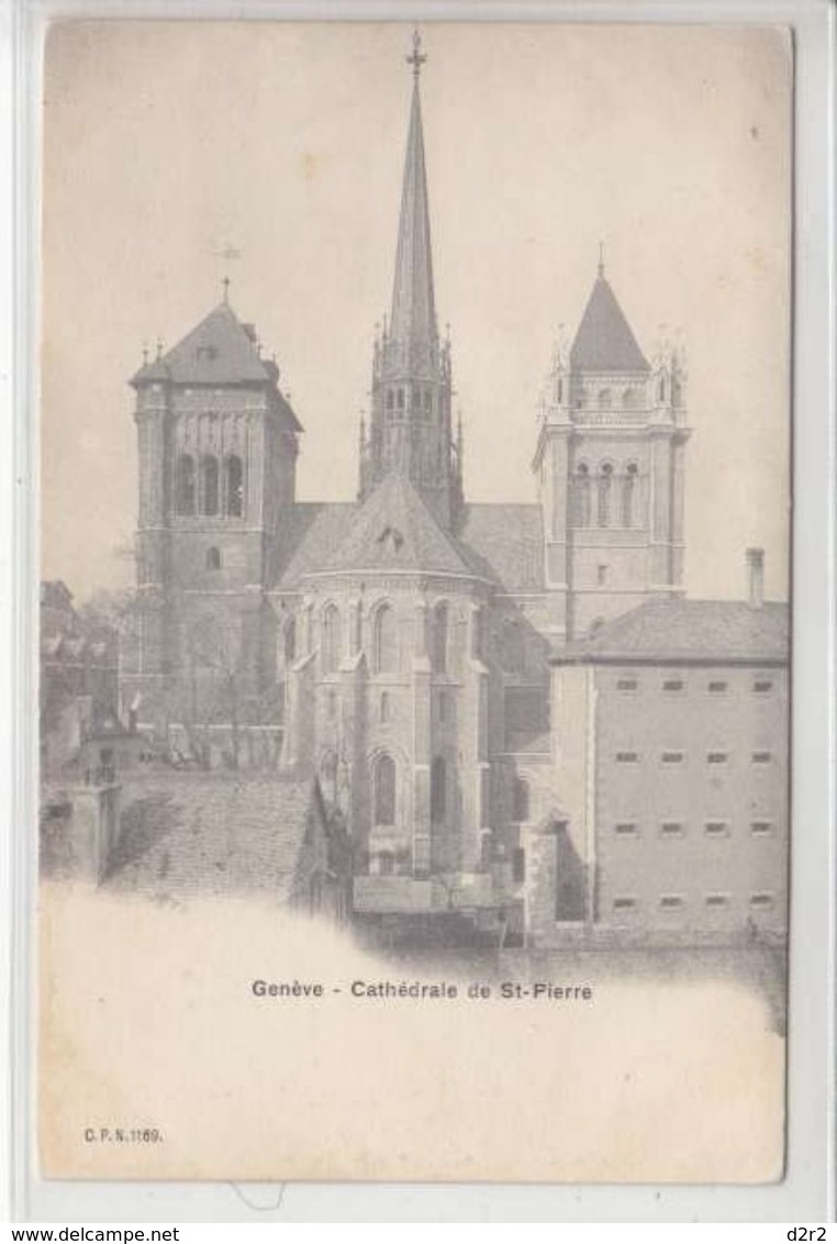 CATHEDRALE DE ST PIERRE - DOS UNIQUE - N/C - Autres & Non Classés