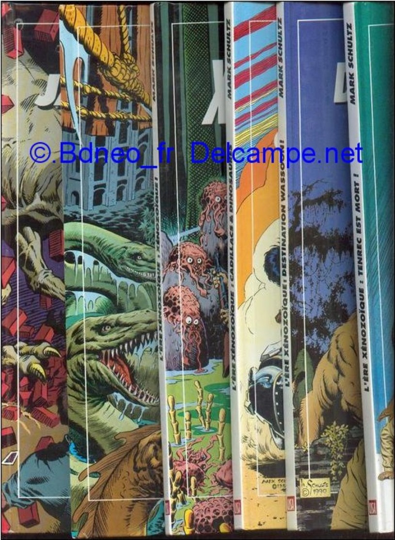 No PAYPAL !! : Schultz Chroniques L'ère Du Xénozoïque 1 à 6 BD Série Pin Up Dinosaure Éo ©.1989/1993 Comics Special Usa - Editions Originales (langue Française)