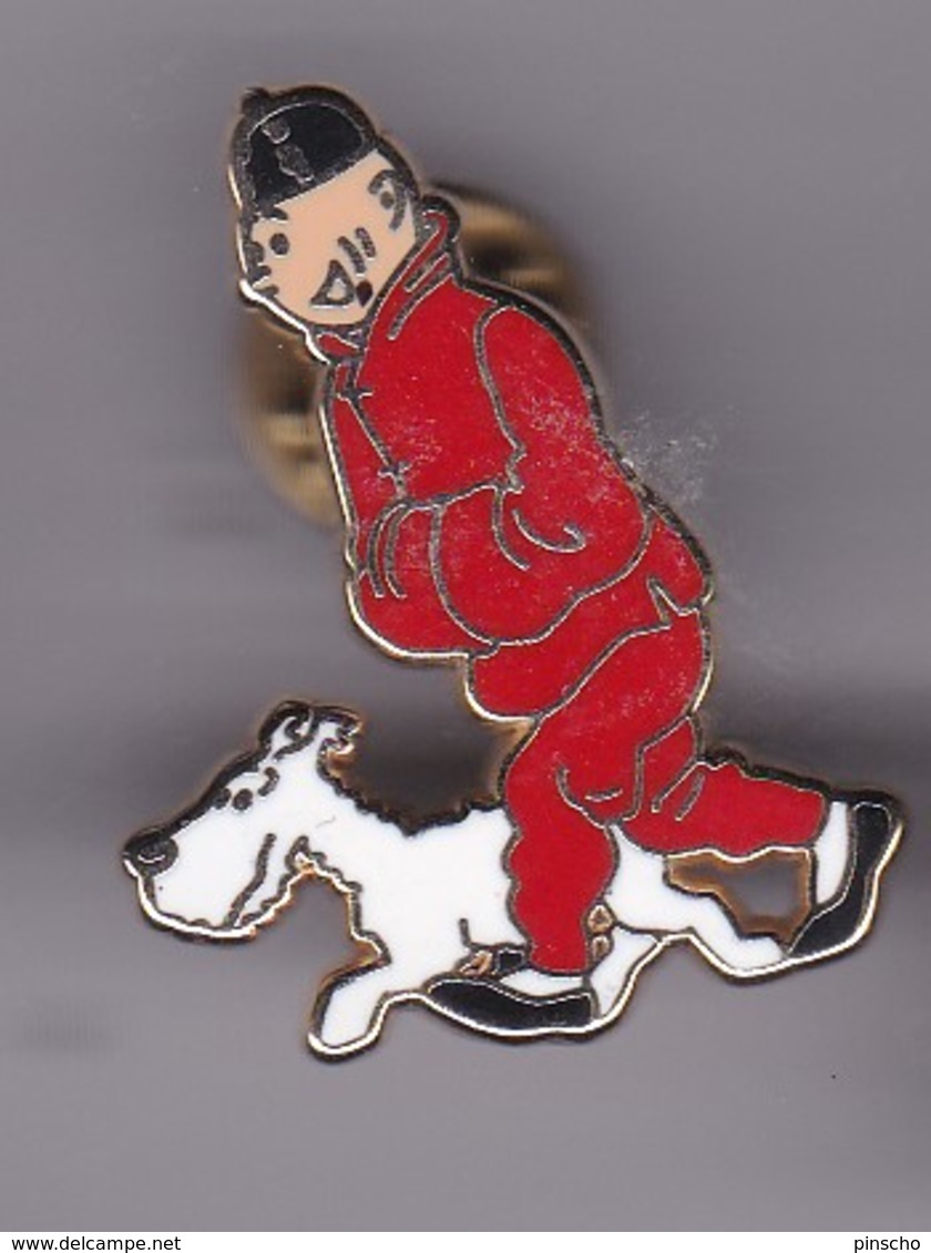 Pin's  TINTIN ET MILOU  SIGNE HERGE - Stripverhalen