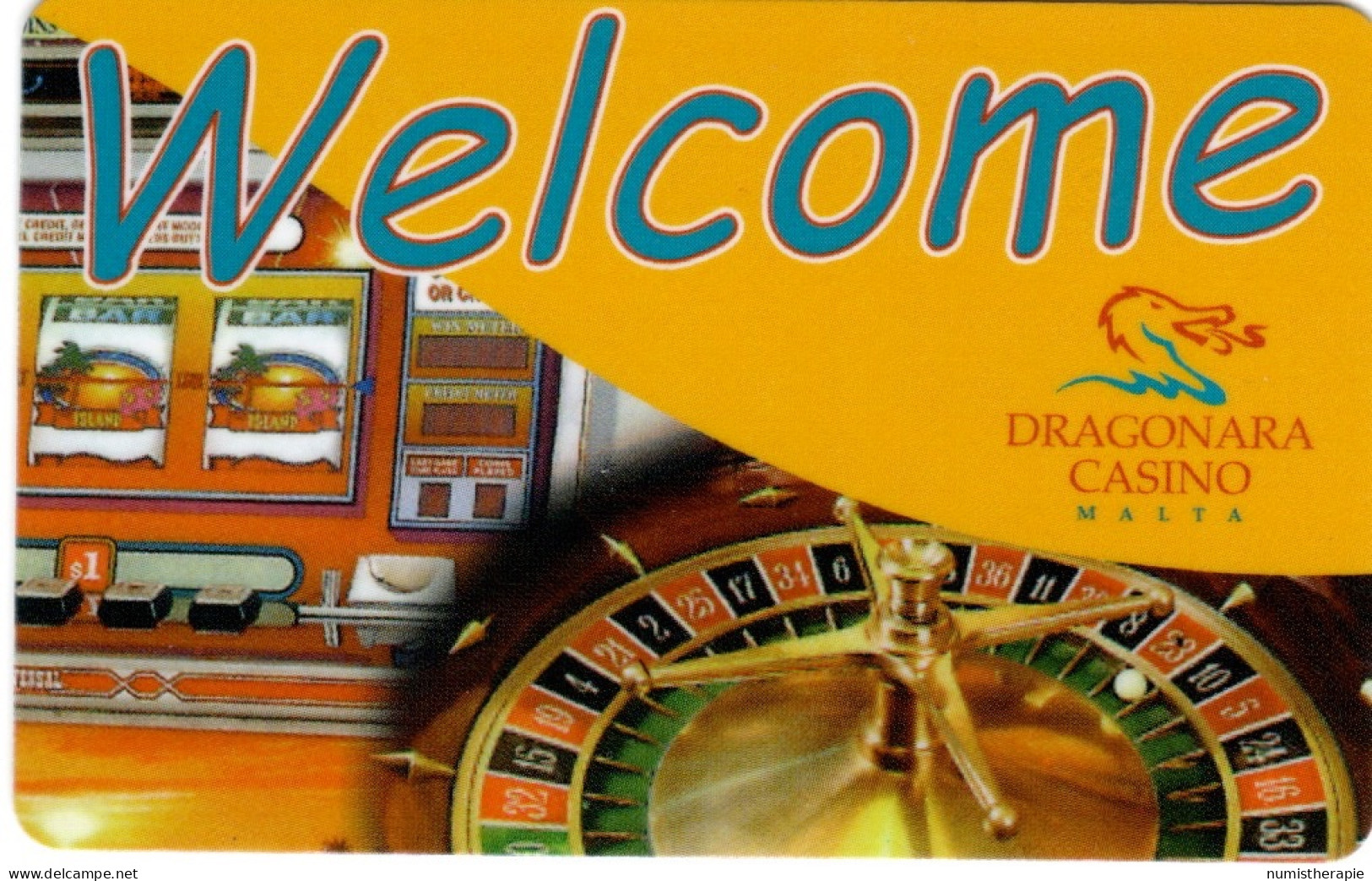 Carte De Membre Casino : Dragonara Casino Malta Malte (Groupe Accor) - Casino Cards