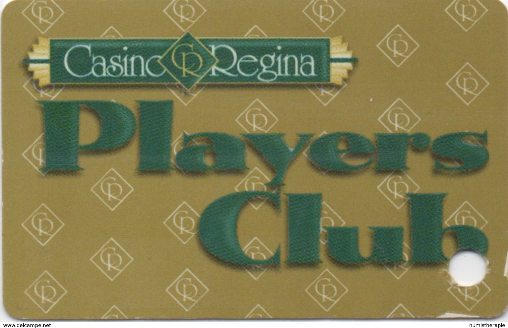 Carte De Membre : Casino Regina Players Club Canada - Cartes De Casino