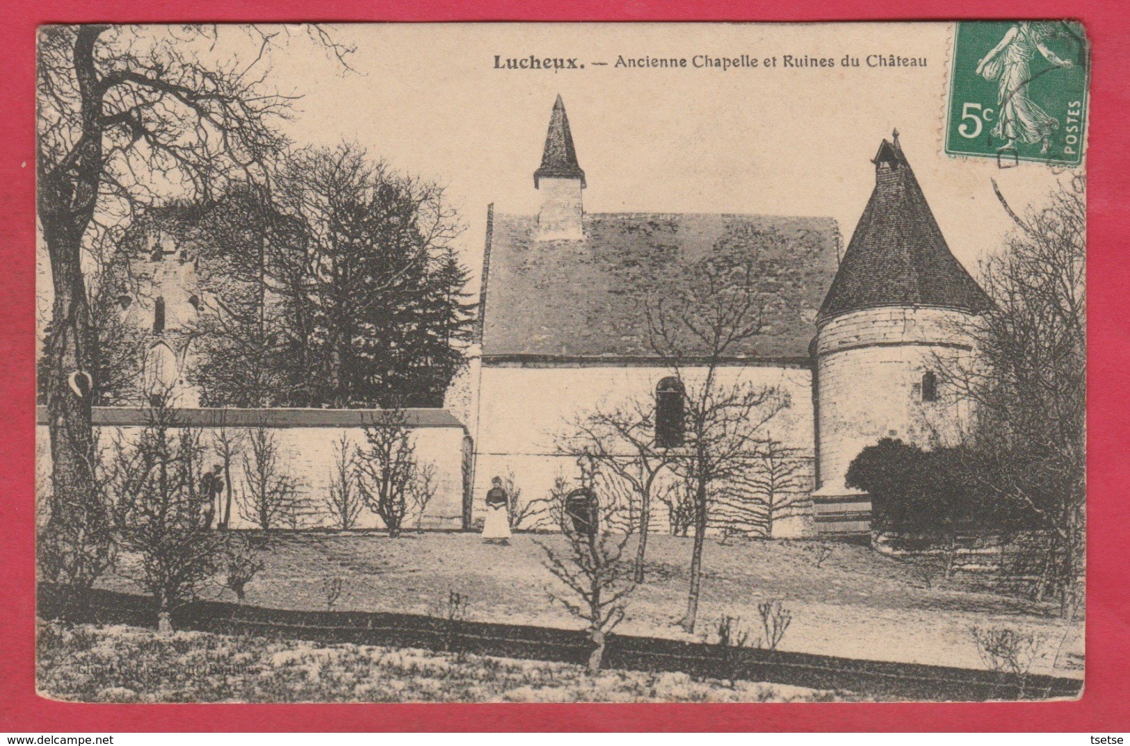 Lucheux - Ancienne Chapelle Et Ruines Du Château ( Voir Verso ) - Lucheux