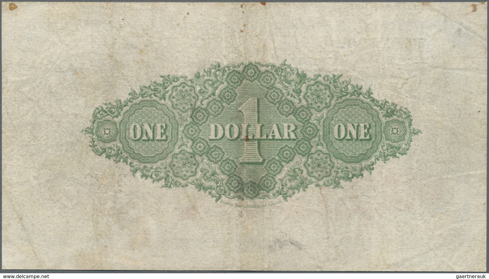 British North Borneo: 1 Dollar 1930 P. 20, With Only Light Folds In Paper, No Holes Or Tears, Strong - Altri – Africa