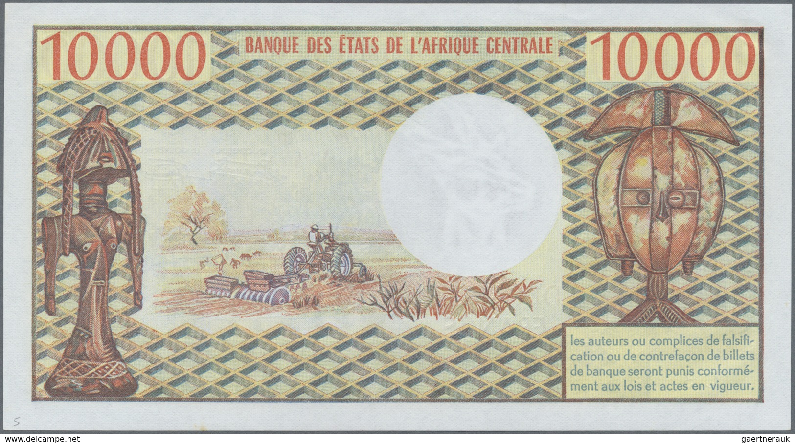Congo / Kongo: 10.000 Francs ND P. 5b In Condition: UNC. - Unclassified