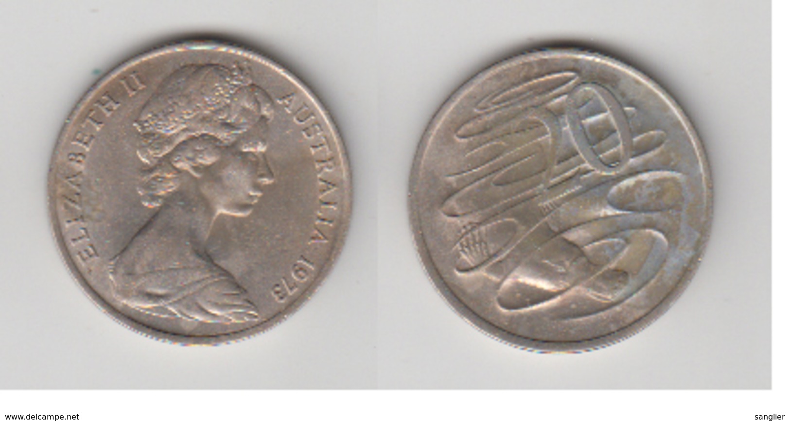 AUSTRALIE 20 CENTS 1973 - 20 Cents