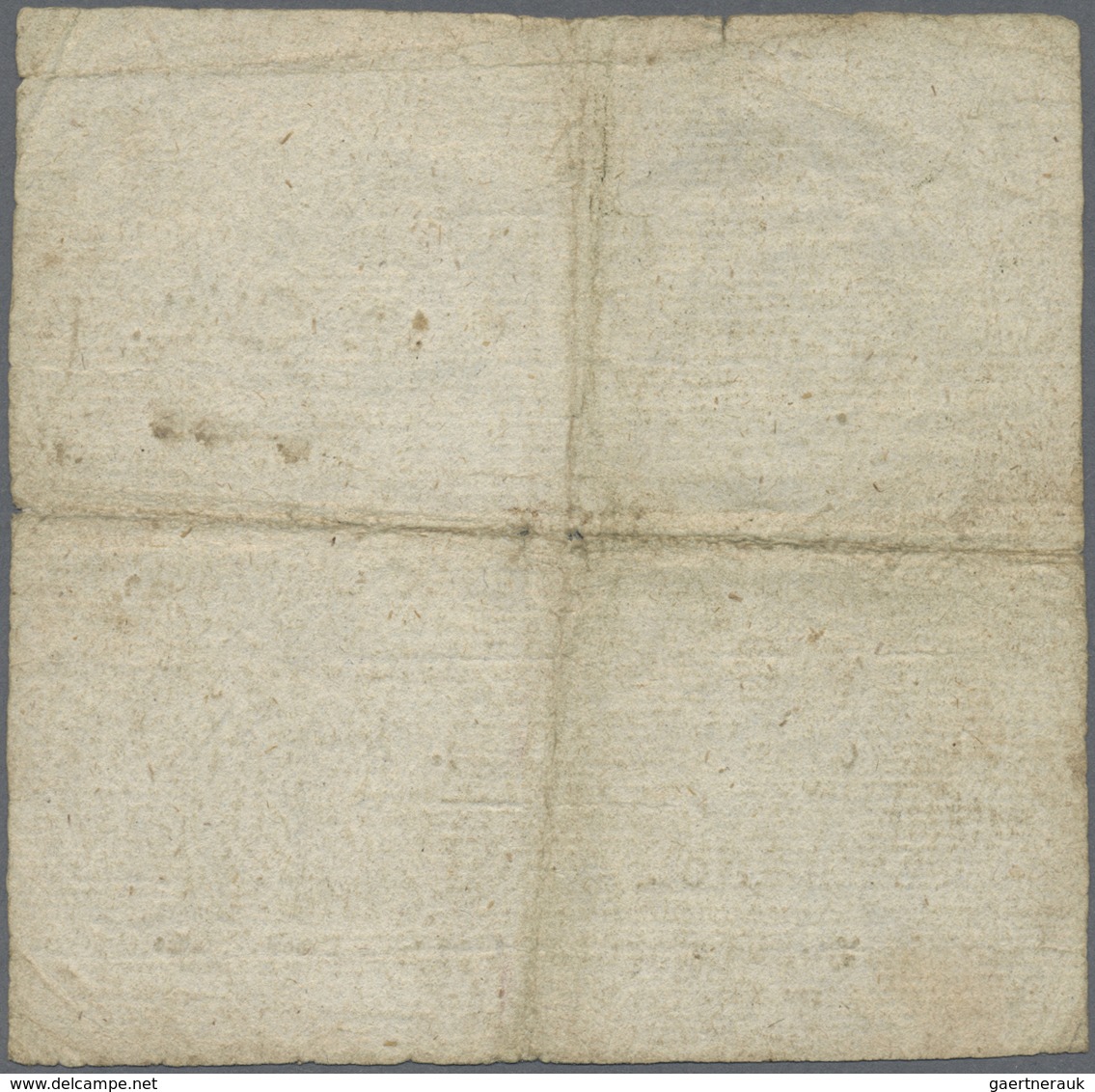 Denmark  / Dänemark: 12 Skilling 1809 P. A41, Used With Several Folds, Light Stain In Paper, Center - Danemark