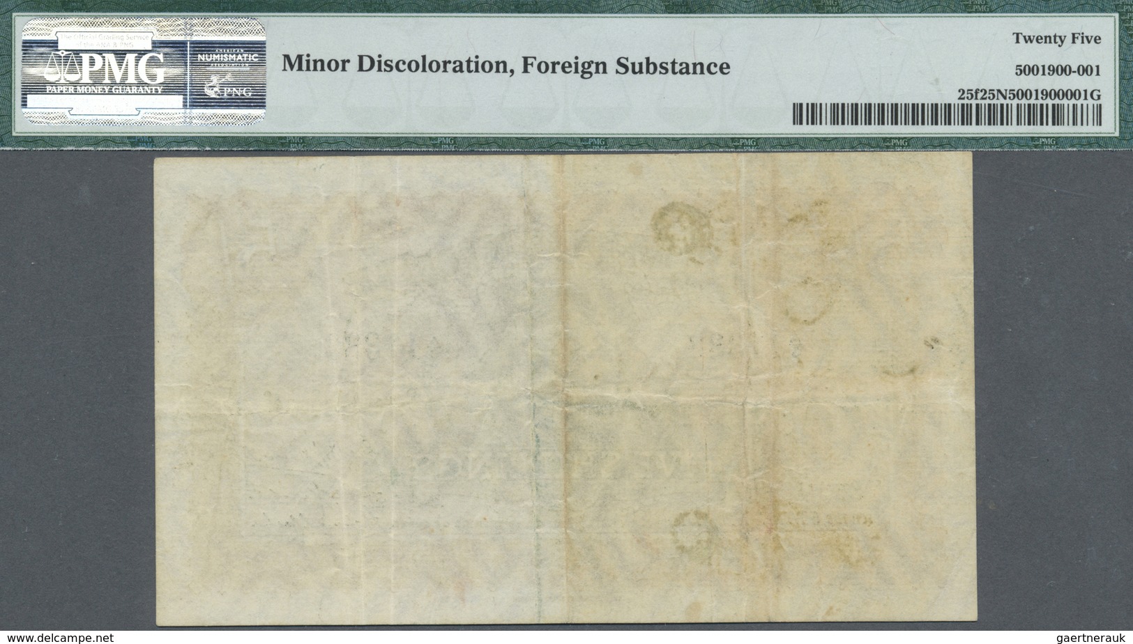 Fiji: The Government Of Fiji 5 Shillings 1925, P.25f, Highly Rare Note With Some Folds, Stains And M - Fidschi
