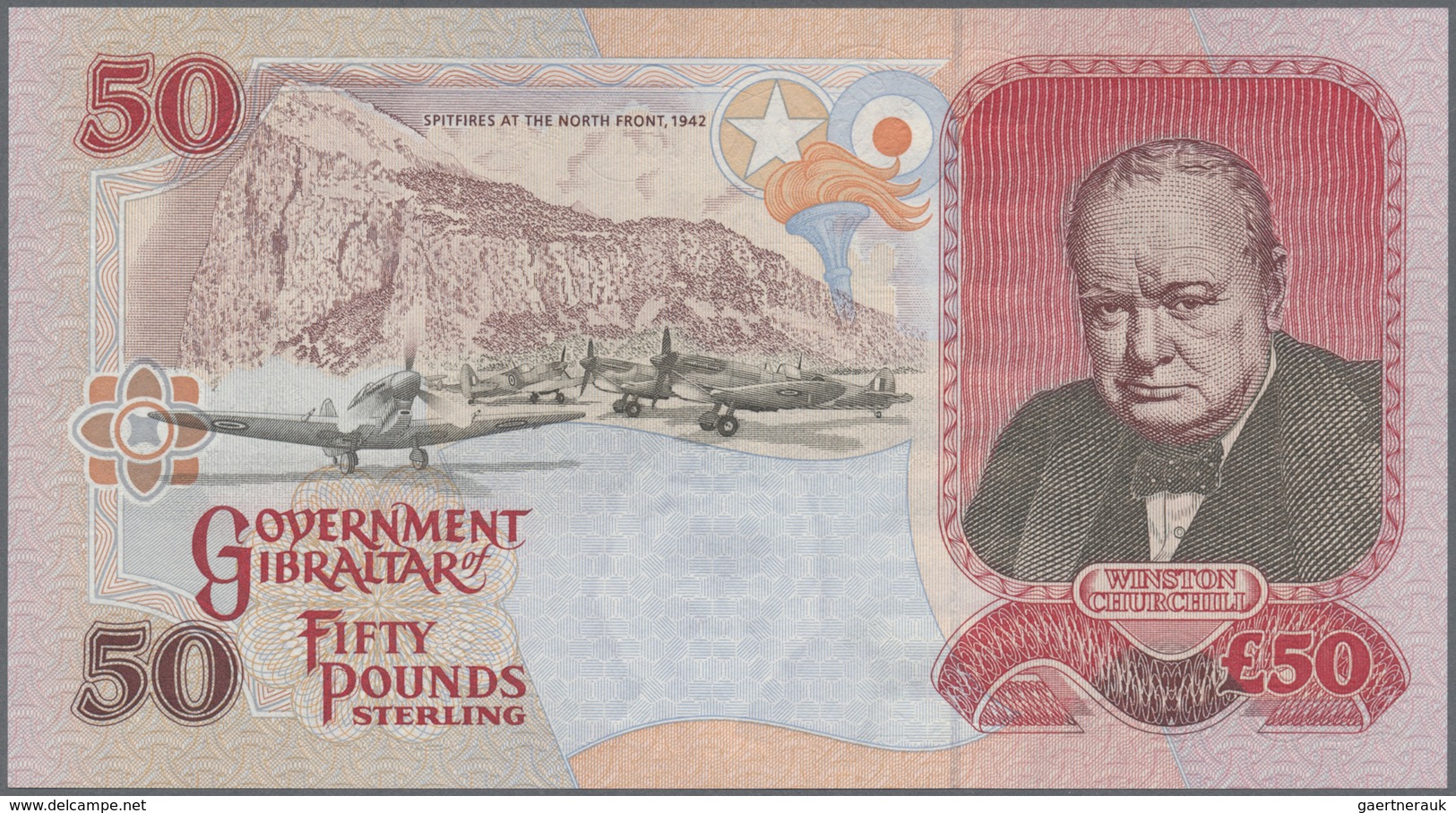 Gibraltar: Set With 6 Banknotes 5 Pounds 2000 P.29, 10 Pounds 2002 P.30, 20 Pounds 2004 P.31, 10 Pou - Gibraltar